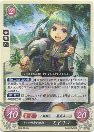 しっかり者の薬師 ミドリコ