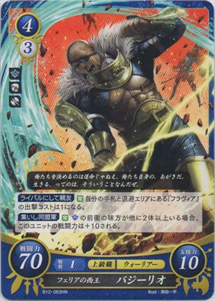 フェリアの西王 バジーリオ