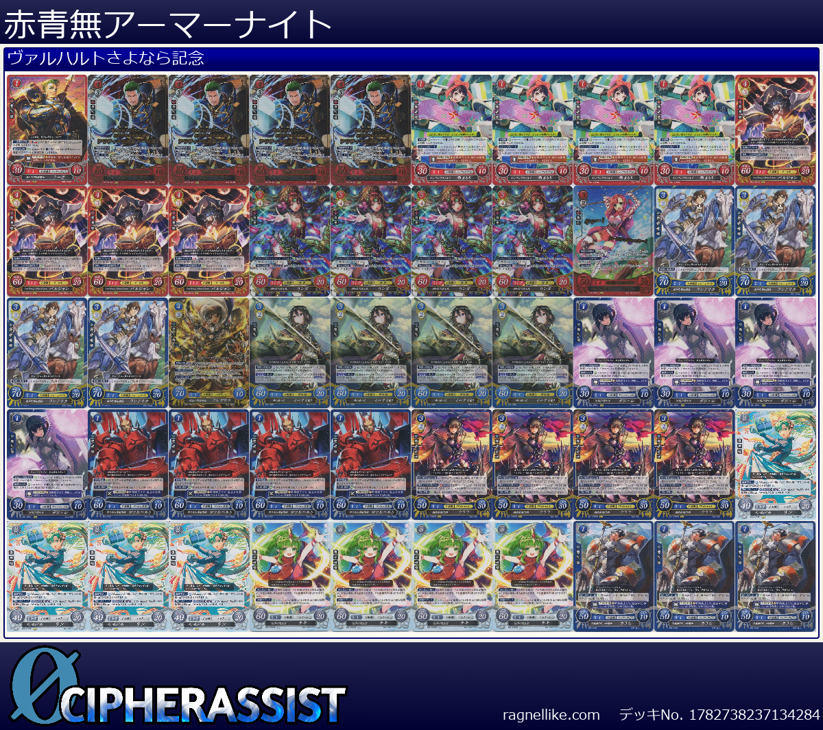 赤青無アーマーナイト